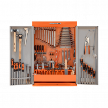 Armoire Avec 2 Portes + Kit De 110 Outils Multi-usages 1495cd60ts1 Bahco - Bricoman