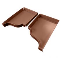 Fond De Gouttière (paire) Cuivre Corniche G300 Aluhome - Bricoman