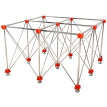 Table De Travail Rétractable Worktable Rubi - 120 X 120cm - Bricoman