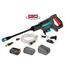 Gardena Nettoyeur Moyenne Pression Aquaclean 24/18v Power For All. Prêt À L'Emploi Avec Outil, Batterie Et Chargeur Inclus. (14800-20) - Bricoman