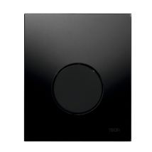 Plaque D'Actionnement D'Urinoir Tece Plaque D'Actionnement D'Urinoir Teceloop Verre Y Compris Cartouche, Farbe: Verre Noir, Bouton Noir - Bricoman