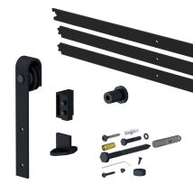 Système Coulissant Slid'up 240 Barn Door Pour 1 Porte De Séparation - 3 Rails De 1 M - 100 Kg - Bricoman