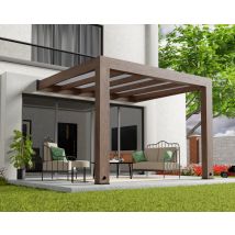 Canopia Pergola Helsinki Pergola En Bois De Cèdre 340 X 300 - Bricoman