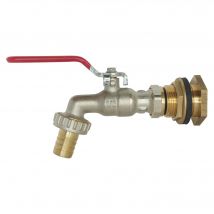 Kit Complet Récupérateur Eau De Pluie - Robinet Et Raccord Pour Cuve 200/500l - Bricoman