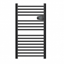 Sèche-serviette Électrique Sans Fluide 500w H.98xl54cm Bestherm Hestia Noir - Bricoman