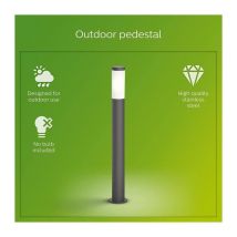 Philips Potelet Utrecht - 20w - Anthracite - Bricoman