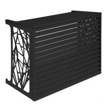 Cache-clim Avec Capot Supérieur Confort Atlantic - Anthracite - - Bricoman