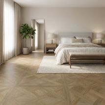 Carrelage Sol Imitation Parquet Iraty Chêne 60x60 Cm - Réflex Boutique - Tecnomat