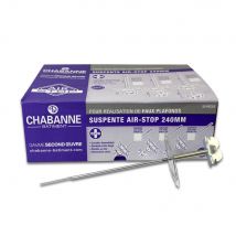 Suspente Plafond Chabanne Air-stop - Boîte De 50 - Longueur - 240 Mm / Hp25 - Bricoman