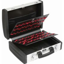 Valise Aluminium Lisse Sam Outillage Double Plateaux - Tvu-4 - Bricoman
