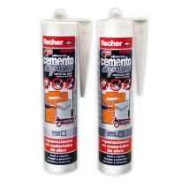 Ciment Express Gris Fonc - 310 Ml 512348 Fischer - Bricoman