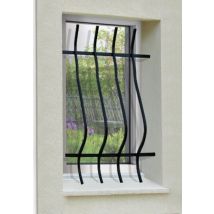 Grille De Defense Galbee Pour Fenetre H= 125 Cm X L= 120 Cm (côte Tableau) - Bricoman