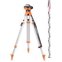 Geo Fennel - Pack Niveau Optique Gfn 1 (400 Gon) Avec Trépied + Mire Télescopique 5 M Geo Fennel - Tecnomat