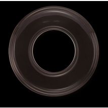 Plaque Décorative Fontini Garby Colonial, 1 Poste, Porcelaine Noire, Dimensions 100x12 Mm, Garantie 3 Ans - Tecnomat