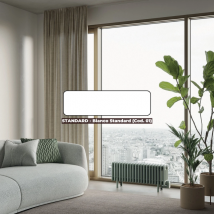 Radiateur Decoratif Électrique 1000w Blanc Tesi Plinthe - Irsap - Bricoman