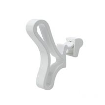 Patère Papillon Blanc Satin Sèche-serviettes - Bricoman