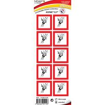 Pictogramme - J'Explose 40x40mm - 4251103 - Bricoman