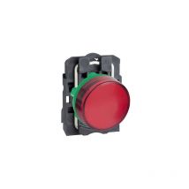 Bouton-poussoir Harmony - Voyant - 24v - Rouge - Bricoman