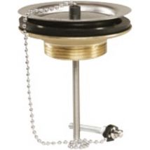 Bonde Laiton Pour Évier Grès, Diamètre 60 Mm - Valentin - Bricoman