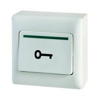 Bouton Poussoir De Sortie Aiphone - Saillie À Double Sécurités - Blanc - Bricoman