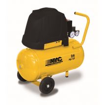 Abac - Compresseur À Piston Non Lubrifié 24l 8 Bar 1,5cv 10,8 M3/h - Pole Position B15 Baseline Abac - Bricoman