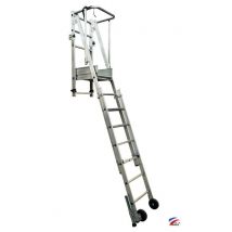 Tubesca - Echelle D'Appui Télescopique 2x6 Marches Hauteur D'Accès 4,64 M - Prémur Tubesca Comabi - Bricoman