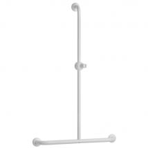 Pellet - Barre De Douche En T Aluminium Époxy-49340 - 49340 - Bricoman
