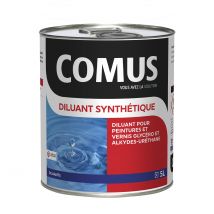 Diluant Synthetique - 5l Diluant Pour Peintures Et Vernis Type Glycérophtaliques Et Alkyde-uréthanes - Comus - Bricoman