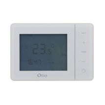 Thermostat Programmable Filaire - Blanc - Otio - Bricoman