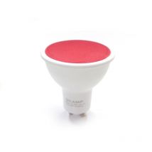 Ampoule Led Gu10 7w 220v Rouge - Silamp - Bricoman