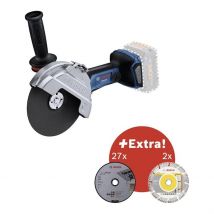 Bosch Professional - Meuleuse Angulaire Sans Fil Gws 18v-180 Biturbo Pc Professional 18v Ø180 - 0615990n10 - Bricoman