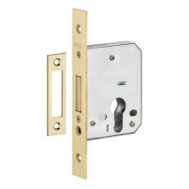 Thirard - Boitier De Serrure Encastrable À Cylindre Pour Porte D'Entrée, Axe 40mm, Bouts Carrés, Pêne Dormant Seul - Thirard - Bricoman