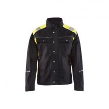 Veste Artisan Blaklader Bandes Réfléchissantes Noir / Jaune S - Bricoman
