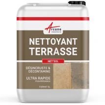 Nettoyant Terrasse Professionnel Rapide Pavé Autobloquant Pierre Béton - 5 L - Arcane Industries - Tecnomat