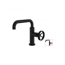 Rousseau Mitigeur Lavabo Industriel - Bec Mobile - Noir - Bricoman