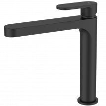 Cortes Mitigeur Lavabo Médian Noir - Bricoman