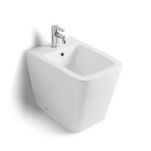 Bidet À Poser En Céramique Au Ras Du Mur | Rock - Bricoman