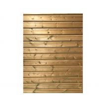 Prix Au M2 | Bardage Bois Pin Autoclave Classe 4 - Bricoman