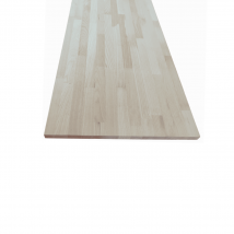 Plan De Travail Frêne Massif Lamellé Collé L.250 X P.65 Cm, Ep.36 Mm - Bricoman