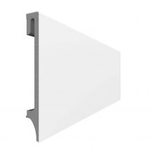 Lot De 5 Plinthes Pvc Soft Touch 120mm / Passage De Câble Intégré / 100% Compatible Zone Humide (esp5.1) 2.40m - Bricoman