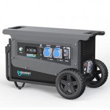 Station Électrique Genergy Gze5050pro, 5040wh/5000w. Generateur Électrique, Solaire Et Portable. Centrale Electrique. - Bricoman
