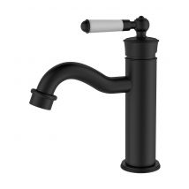 Mitigeur De Lavabo Noir Brossé, Essebagno Leeds M - Bricoman