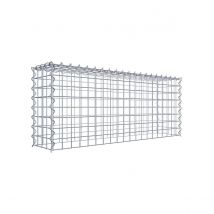 Gabion À Superposer En Acier Galvanisé 100x40x20cm (lxhxp), Mailles 5 X 5cm, Spirale, Sans Grille Inférieure - Bricoman