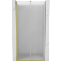 Mexen Velar Porte De Douche Coulissante 120 Cm, Dépoli, Or Brossé - 871-120-000-31-55 - Bricoman