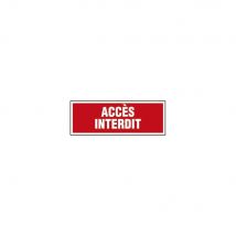 Panneau D'Interdiction 'accès Interdit'-4140575 - Bricoman