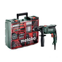 Perceuse À Percussion 650 W Sbe 650 En Coffret Avec Accessoires - Metabo 600742870 - Bricoman