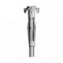 Blister De 25 Chevilles À Expansion À Verrouillage Hwa Avec Vis M 6 X Lt. 52 Mm - Cv06052bl - Alsafix - Bricoman