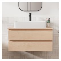 Ensemble Meuble Simple Vasque Sorrento 80 Cm + Vasque - Bricoman