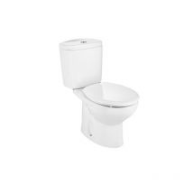 Pack Wc Au Sol Victoria Sortie Horizontale Blanc Roca A349392000 - Bricoman