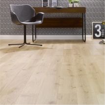 Parquet Contrecollé 10mm : Chêne Flanelle / P122 / Authentic / Pefc (made In France) - Bricoman